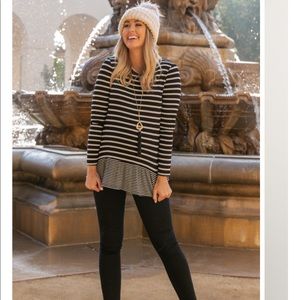 Pink blush top sz small